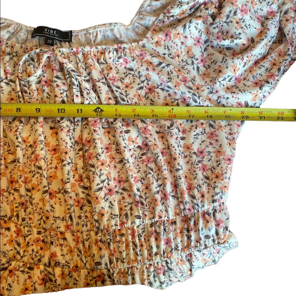 Vibe Sportswear Long Sleeve Floral Dress - Picture 11 of 13